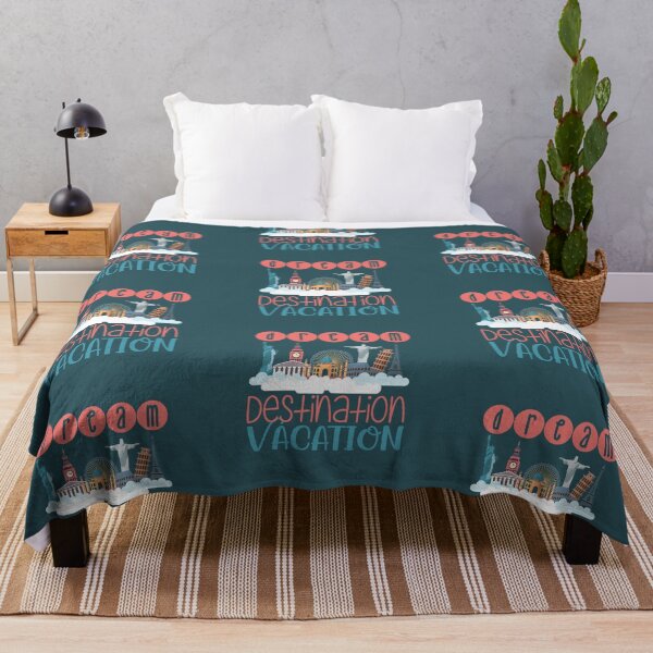 Item preview, Dream Destination Vacation - On Turquoise designed and sold by PawsitiveMum.