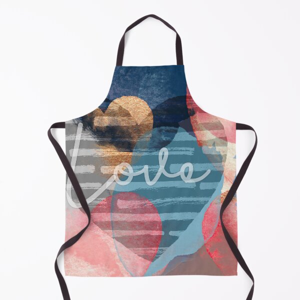 Item preview, Simply love in colourful retro grunge multicolors designed and sold by Caroline Laursen.
