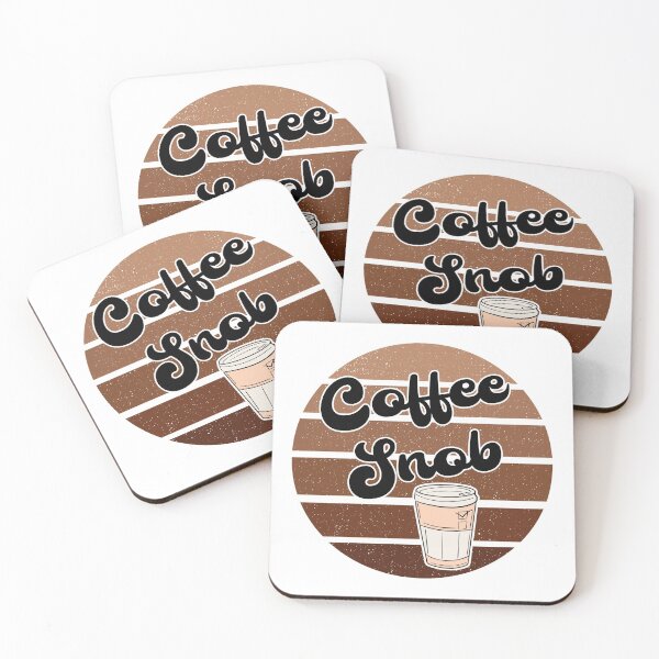 Item preview, Coffee Snob Retro Sunset designed and sold by TheButtonCrew.