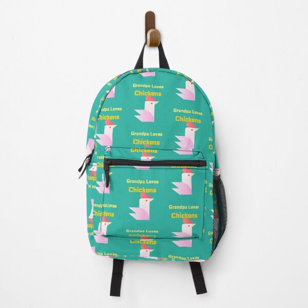 Item preview, Grandpa loves chickens designed and sold by EducateUplift.