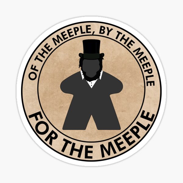 Item preview, Gaming Abe Lincoln - For the Meeple designed and sold by GorsskyVlogs.