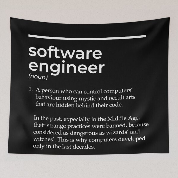 Item preview, Software Engineer definition designed and sold by andreanastasio.