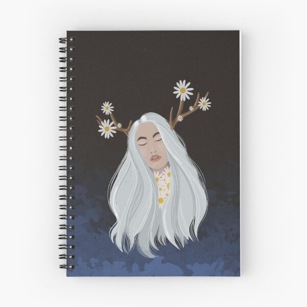 Item preview, Deer girl illustration designed and sold by JulaArt.