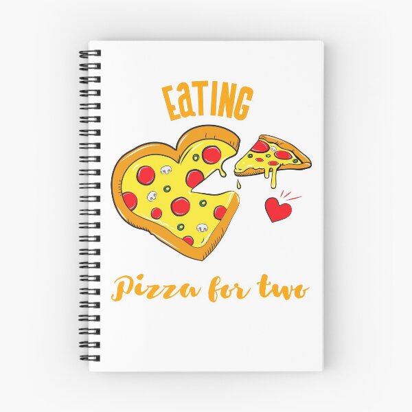 Item preview, Eating pizza for two designed and sold by Letters-Art.