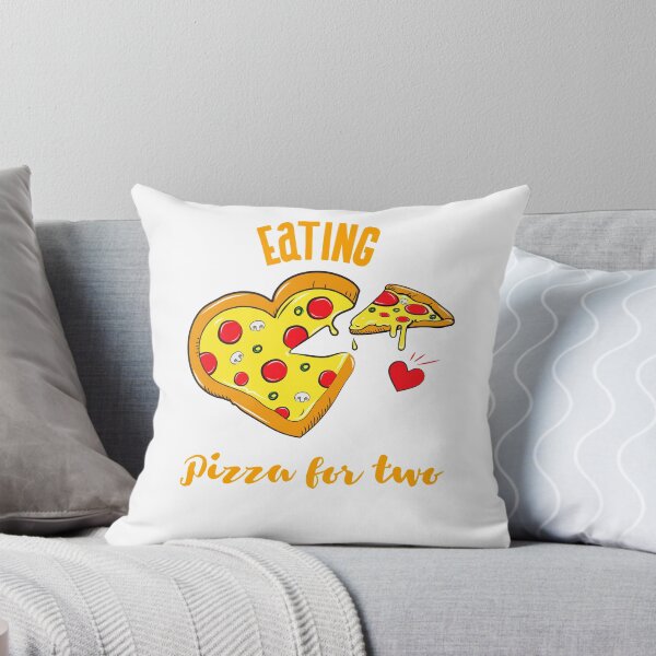 Item preview, Eating pizza for two designed and sold by Letters-Art.