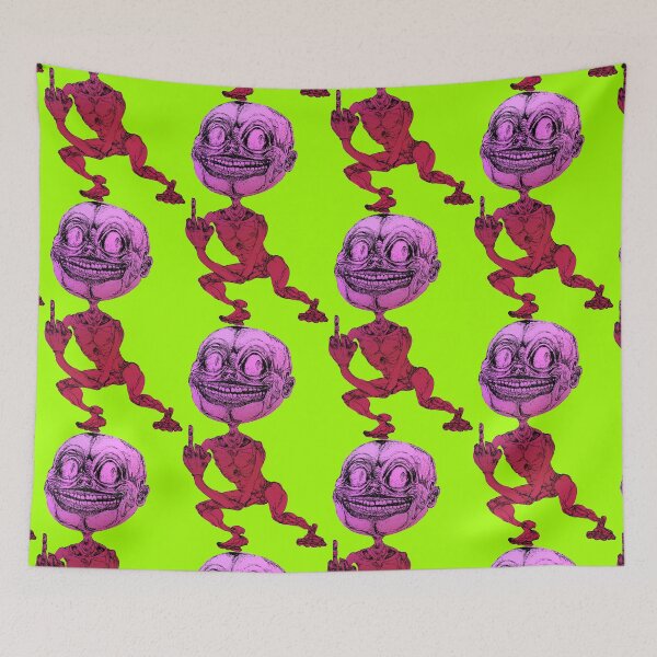 Item preview, Big Eyes Big Smile Sketch Burgundy Mauve designed and sold by kuraimochi.