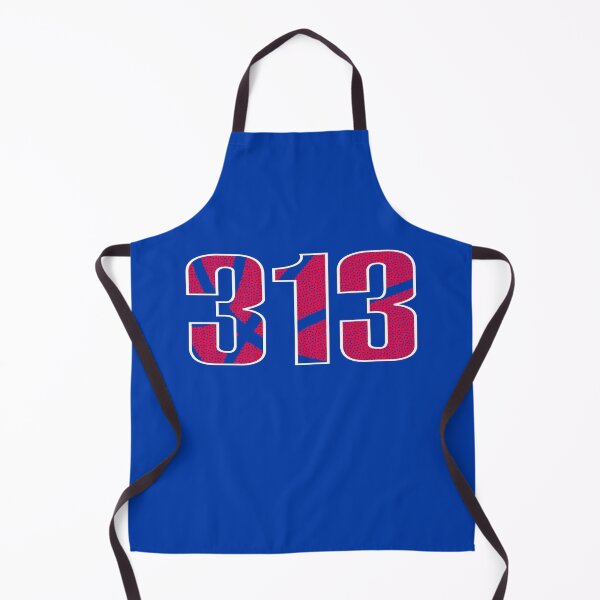 Item preview, Retro Detroit Basketball Pistons 313 Area Code designed and sold by pixeljamz.