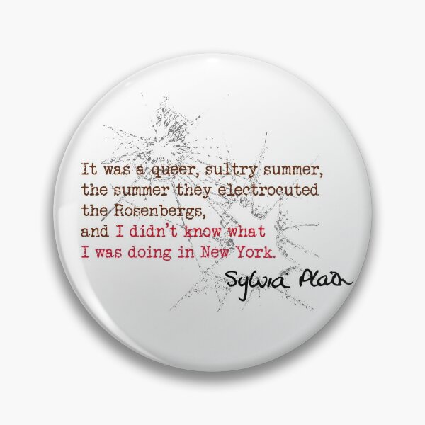 Item preview, The first line of the book The Bell Jar, by Sylvia Plath designed and sold by PatyEmiko.