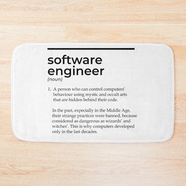 Item preview, Software Engineer definition designed and sold by andreanastasio.
