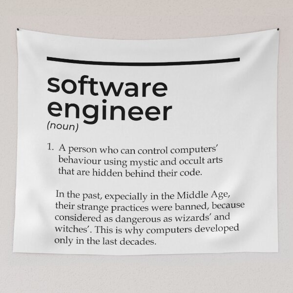 Item preview, Software Engineer definition designed and sold by andreanastasio.