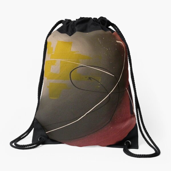 Abstraction 2 Drawstring Bag