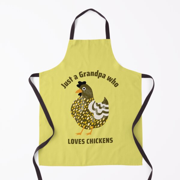 Item preview, Grandpa loves chickens designed and sold by EducateUplift.