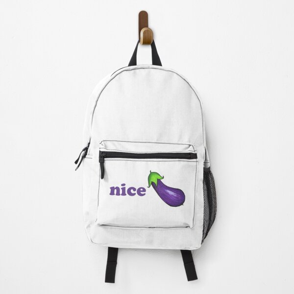 Item preview, Eggplant Emoji - Nice Cock designed and sold by The White Bat.