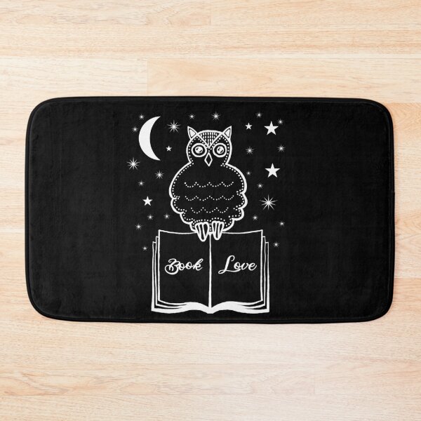 Item preview, Owl Book Reading Night Owl Bookworm designed and sold by AOCreativeProd.