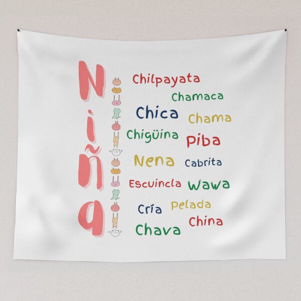 Item preview, How a Girl is called in Latin America designed and sold by LaPaoTorres.