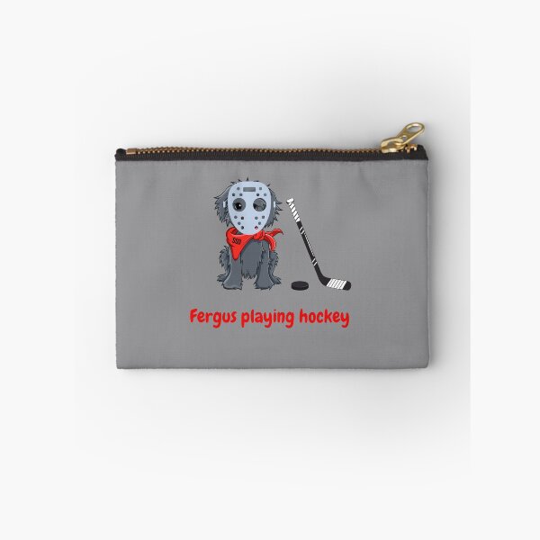 Item preview, The Dood, Dog Playing Hockey designed and sold by SportyDogShop.