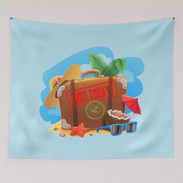 Item preview, Not Today!...But Someday! (On Sky Blue) designed and sold by PawsitiveMum.
