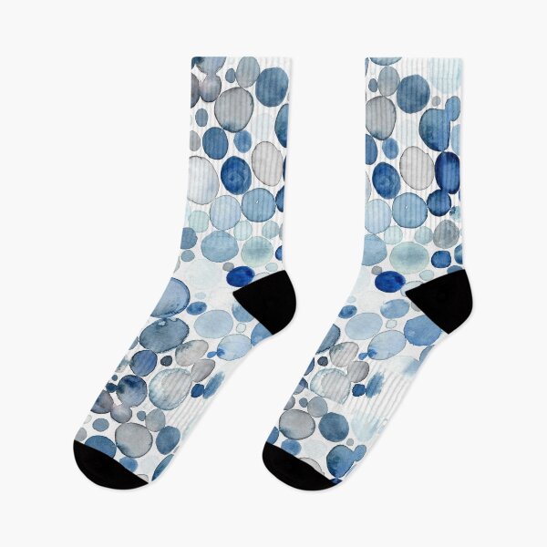 Item preview, Blue Watercolor Bubbles designed and sold by SelkieDesigns.