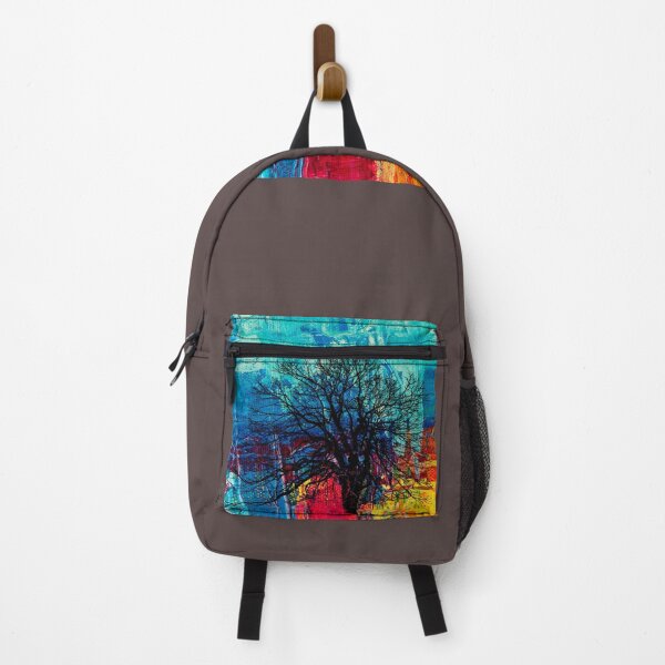 Artikelvorschau, bunter Malereidruck mit Eiche! entworfen und verkauft von Byoudesigns.