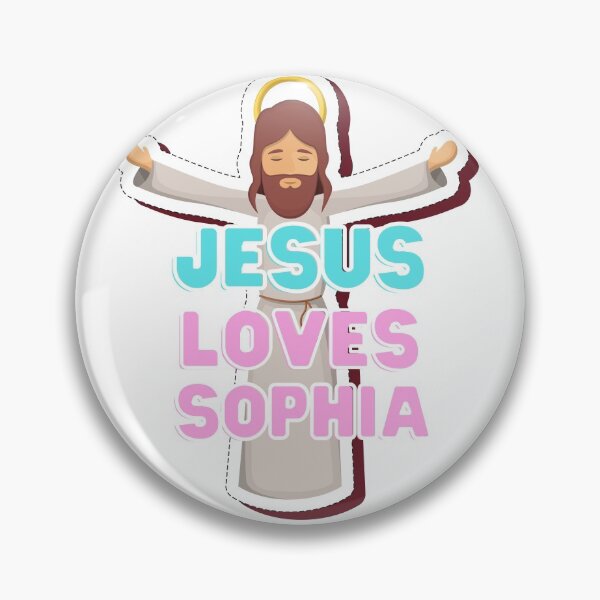 Item preview, Jesus Loves Sophia designed and sold by Sheen-designs.