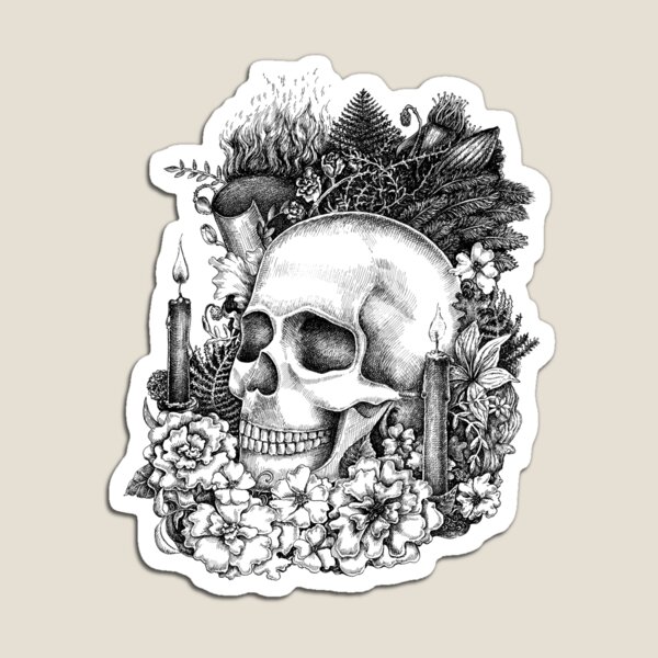Memento Mori Magnet