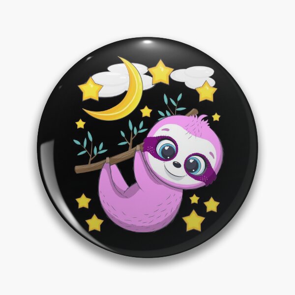 Item preview, Sleep Shirt Sloth Stars Clouds Moon designed and sold by AOCreativeProd.