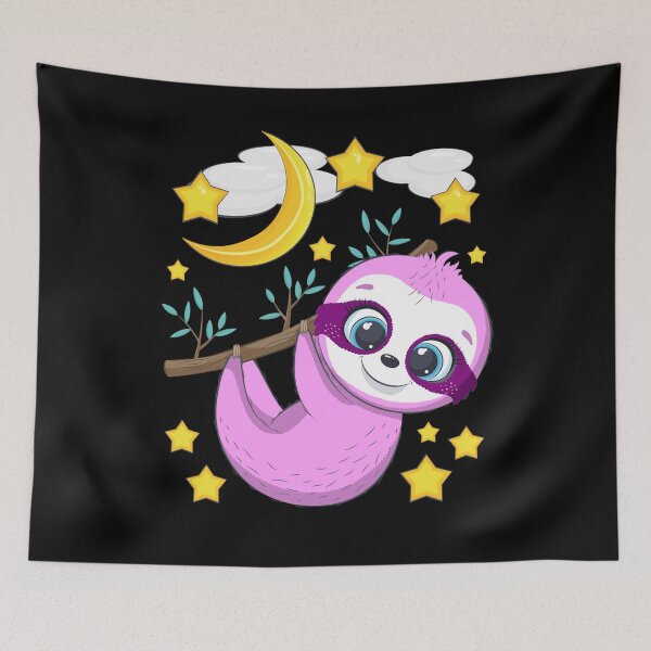 Item preview, Sleep Shirt Sloth Stars Clouds Moon designed and sold by AOCreativeProd.