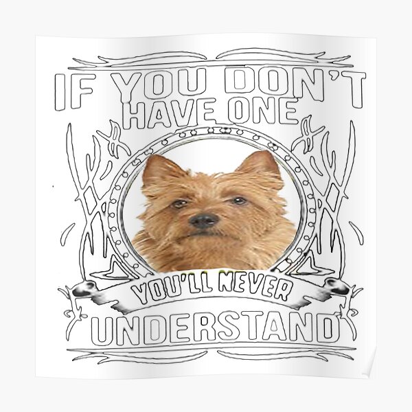 Australian Terrier- Gift For Australian Terrier Lovers Dog Breed Poster