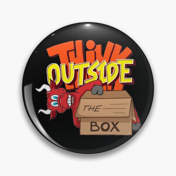 Item preview, Funny Think Outside The Box Design designed and sold by Steave-Gibson.