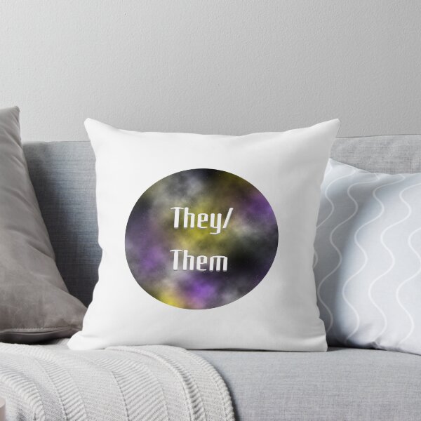 Item preview, Nonbinary Pride They/Them Pronouns Icon designed and sold by spaceacedesigns.
