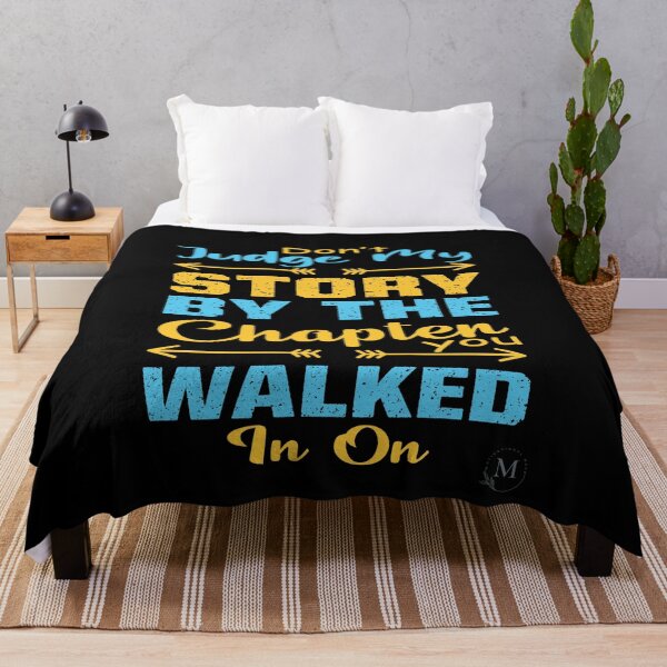 Item preview, Don’t Judge My Story Motivational Saying designed and sold by Motivational-m.