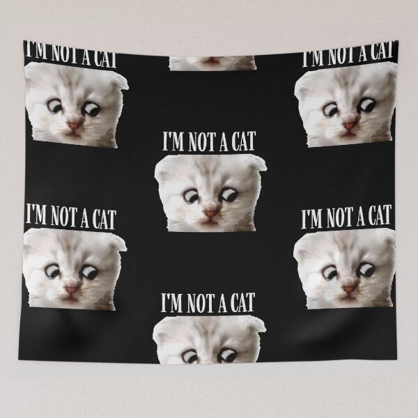 Item preview, I'm Here Live I'm Not A Cat designed and sold by IntegrityDesign.