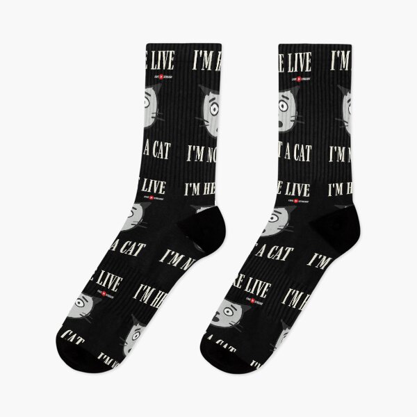 Item preview, I'm Here Live I'm Not A Cat designed and sold by IntegrityDesign.