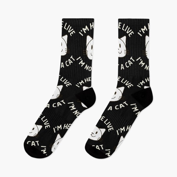 Item preview, I'm Here Live I'm Not A Cat designed and sold by IntegrityDesign.