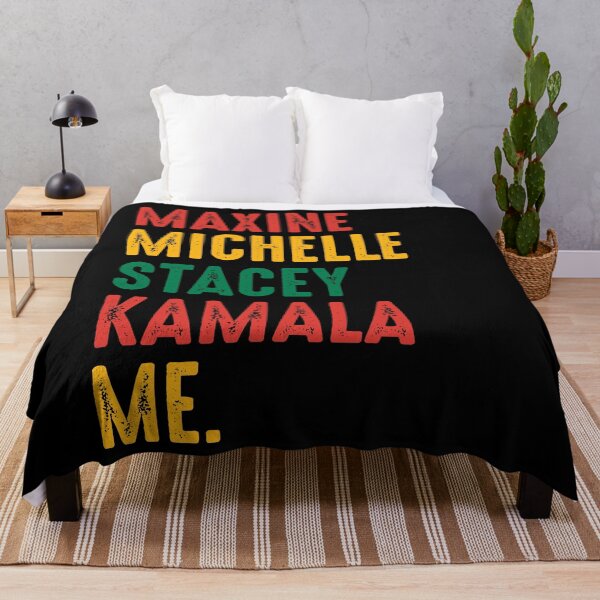 Item preview, Maxine Michelle Stacey Kamala Me Black Women Leaders Woman designed and sold by RandomStuffShop.