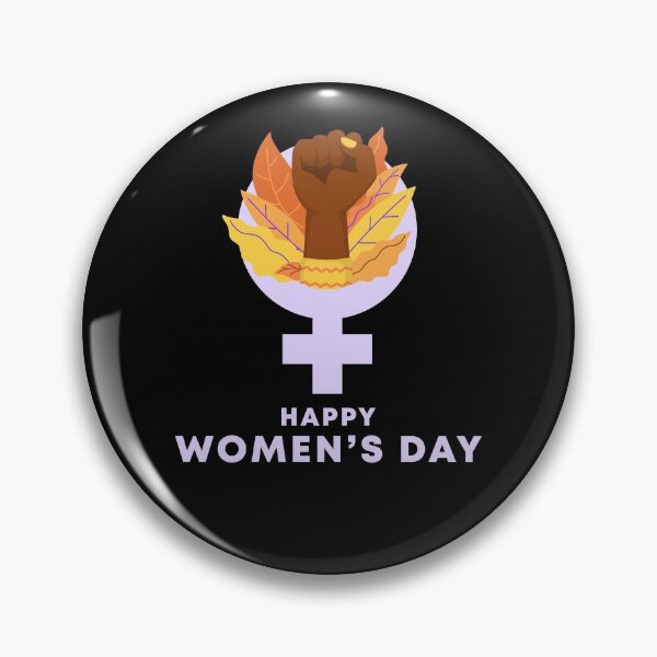 Item preview, Happy International womens fist raised embracing women power day designed and sold by OnlyPrint20.