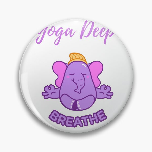 Item preview, Yoga Deep Breathe designed and sold by Trantor-Tees.