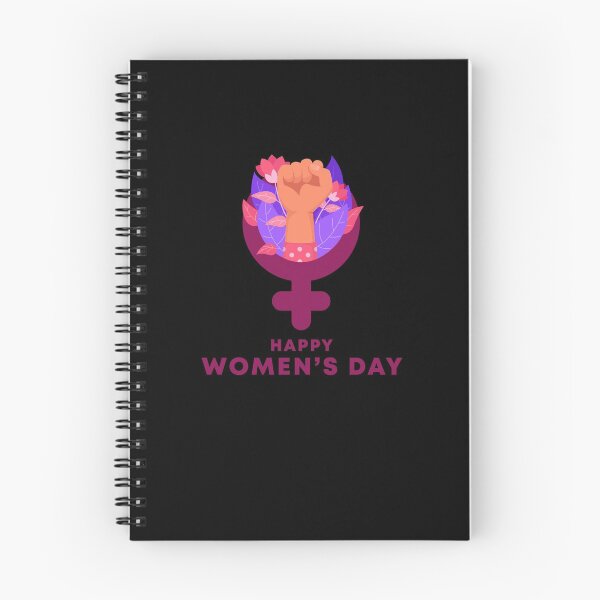 Item preview, Happy International womens fist raised embracing women power day designed and sold by OnlyPrint20.