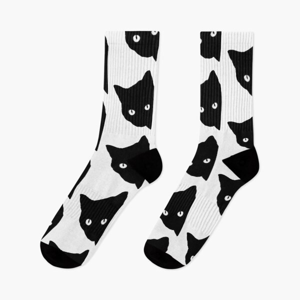 Item preview, Black Cat Peeking  designed and sold by boojun.