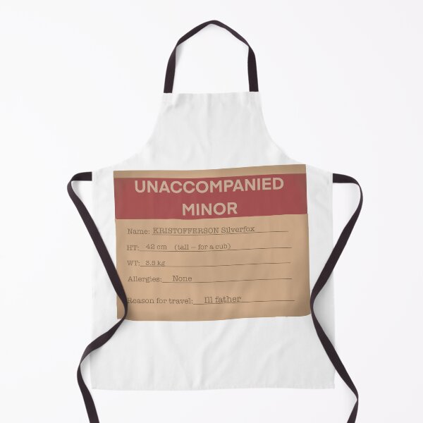 Item preview, Unaccompanied Minor tag designed and sold by Caitlyn Phillips.
