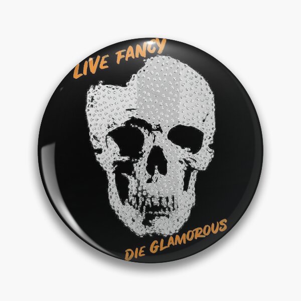 Artikelvorschau, Live Fancy Skull entworfen und verkauft von MoreTee.
