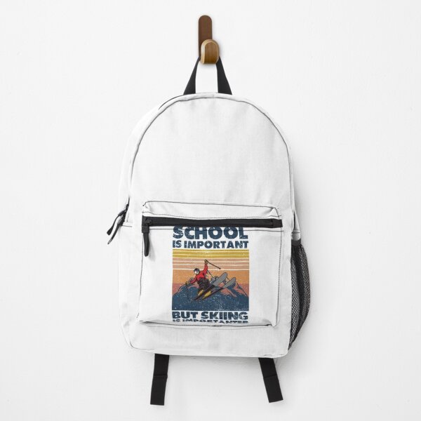 Item preview, School Is Important But Skiing Is Importanter designed and sold by HAFID TAMZ.