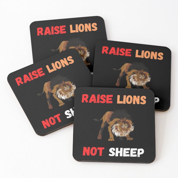 Item preview, Raise Lions Not Sheep designed and sold by Johan Liebert.