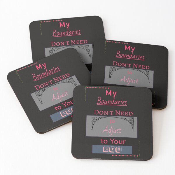 Item preview, Boundaries vs. Ego Reminder designed and sold by GladBlackLamb.