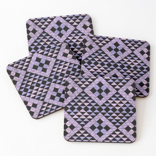 Item preview, Seamless Purple  and Pink  Artistic Geometric Patterns Galore designed and sold by SaliDesigner.