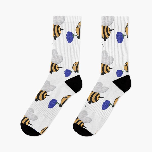 Item preview, Bumblebee with flower (Blue) designed and sold by Gremlin ? Blank.