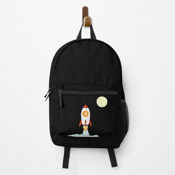 Item preview, Funny Cryptocurrency gifts | Bitcoin HODL Rocketship to the moon designed and sold by ETIndustries.
