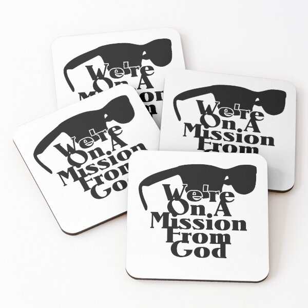 Item preview, We're On A Mission From God designed and sold by afternoontees.