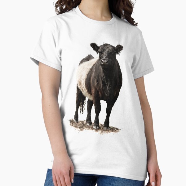 Vista previa del artículo con la obra «Vaca Galloway con cinturón», diseñado y vendido por JStanley19.