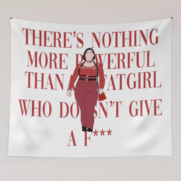 Item preview, There’s nothing more powerful than a fat girl who doesn’t give a f*** designed and sold by Bella Nasser.